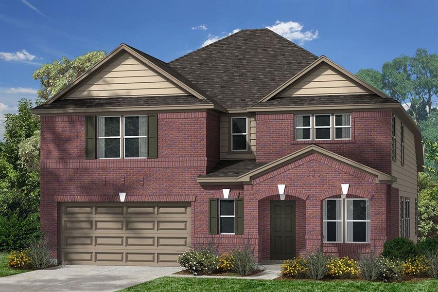 Welcome home to 672 Imperial Loop located in Imperial Forest and zoned to Alvin ISD.