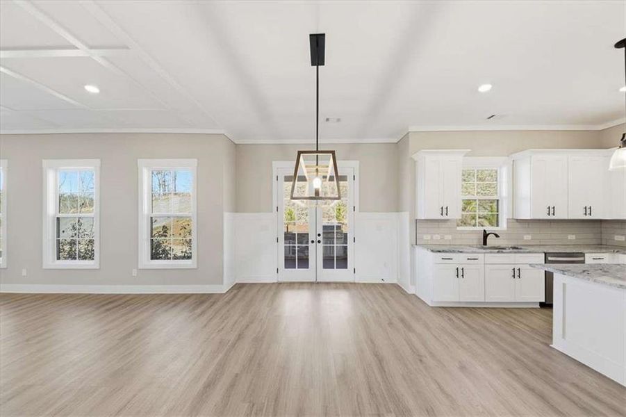 Furnished interior view inside a new home in , Ball Ground (Image 18). Furnished interior view inside a new home in , Ball Ground (Image 18).