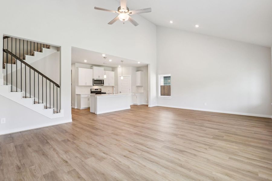 Spacious, unfurnished interior of a new home in Pine Lake Cove - Classic Series, Montgomery (Image 26).