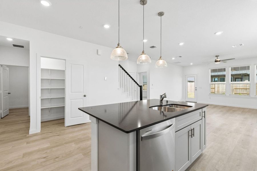 Furnished interior view inside a new home in Windcress, Cove (Image 8).