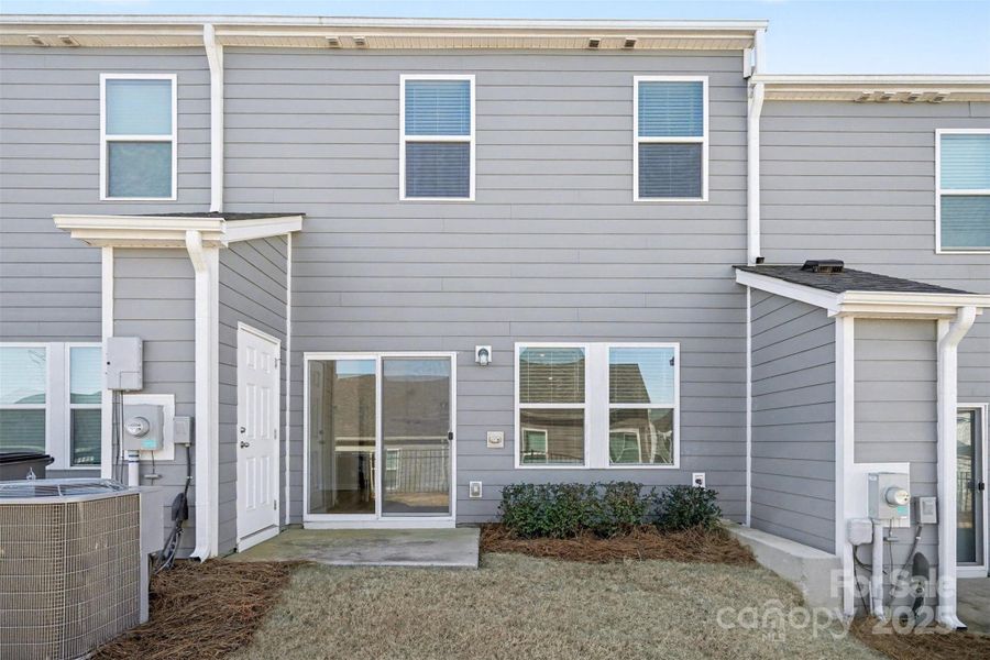 Exterior details and patio area of a home in , Kannapolis (Image 17).