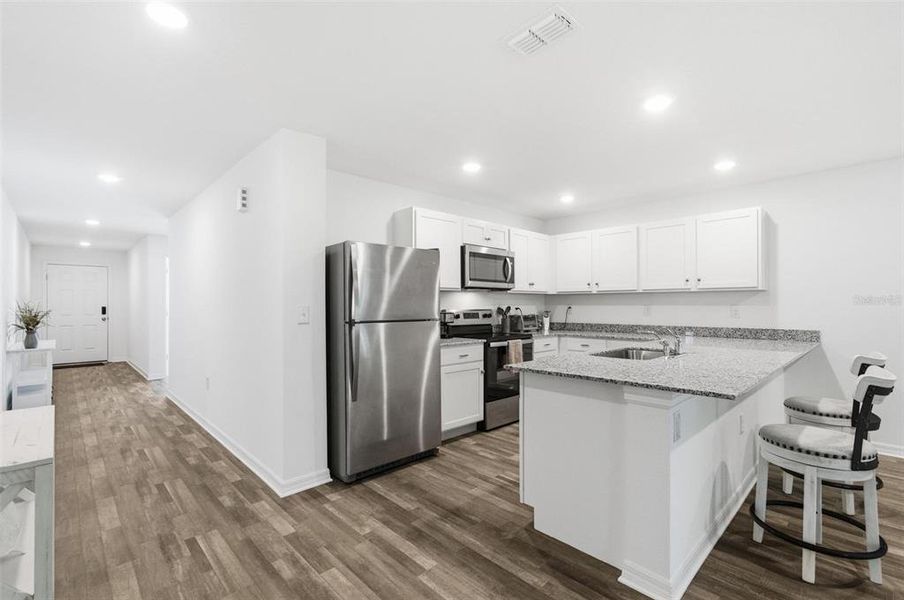 Furnished interior view inside a new home in , Palm Coast (Image 35).