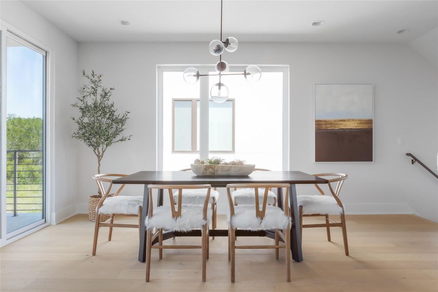 Furnished interior view inside a new home in , Austin (Image 6).