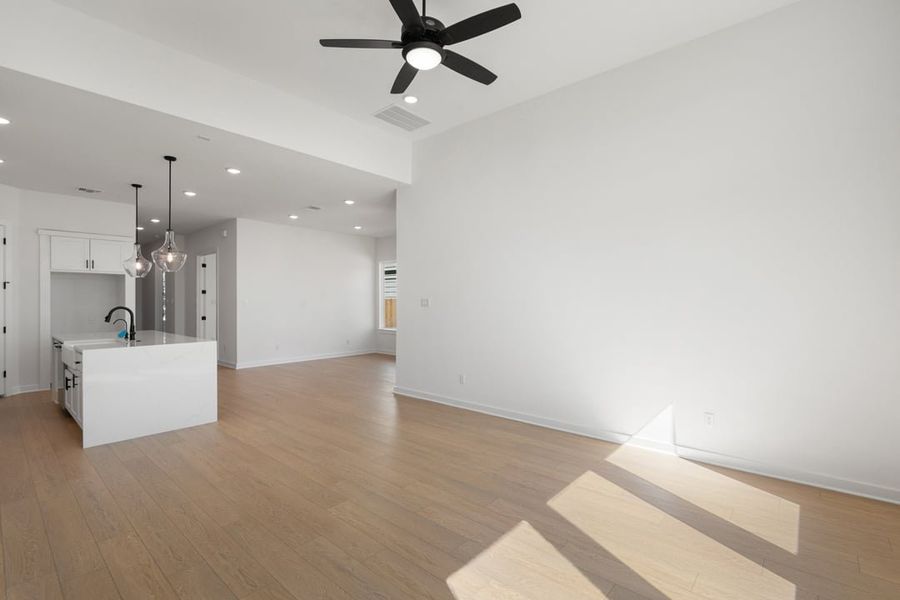 Spacious, unfurnished interior of a new home in Park Collection At Park Central, Georgetown (Image 21). Spacious, unfurnished interior of a new home in Park Collection At Park Central, Georgetown (Image 21).