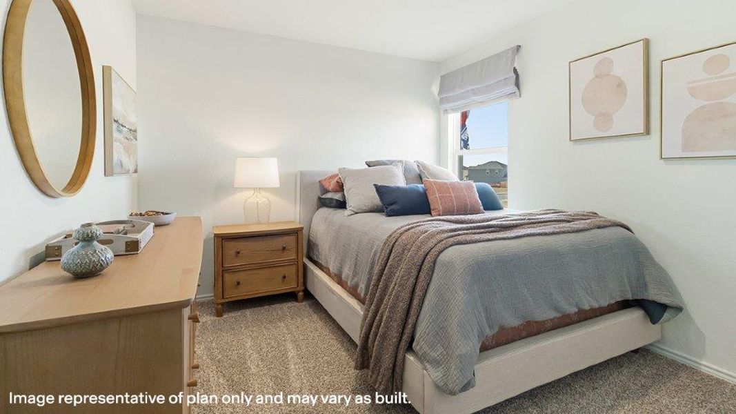 Furnished interior view inside a new home in Hickory Ridge, Elmendorf (Image 28).