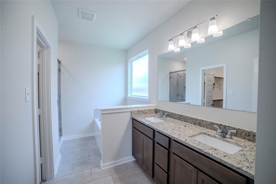Furnished interior view inside a new home in , Brenham (Image 11).