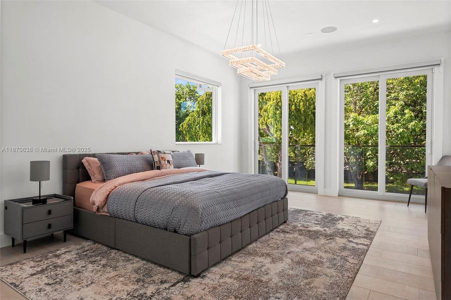 Furnished interior view inside a new home in , Palmetto Bay (Image 23).