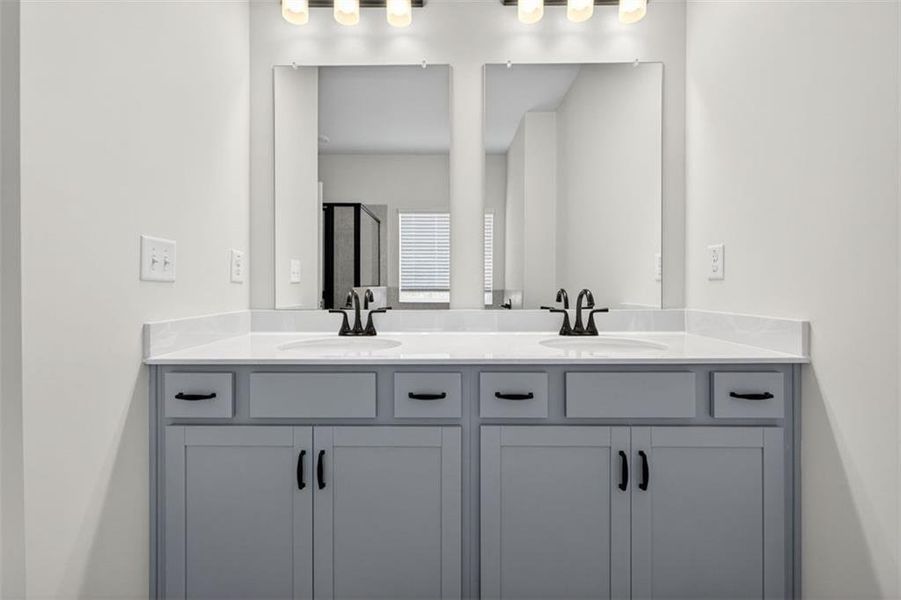 Close-up of interior finishes inside a home in Sanders Park, Austell (Image 12).