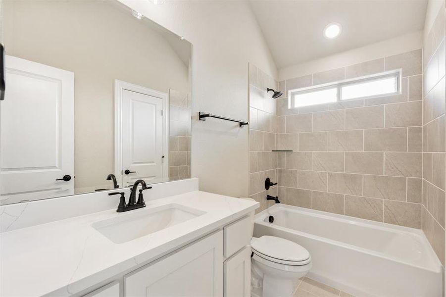 Furnished interior view inside a new home in Rockwood 90, Mansfield (Image 14). Furnished interior view inside a new home in Rockwood 90, Mansfield (Image 14).