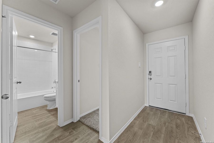 Spacious, unfurnished interior of a new home in Navarro Fields, Seguin (Image 23). Spacious, unfurnished interior of a new home in Navarro Fields, Seguin (Image 23).