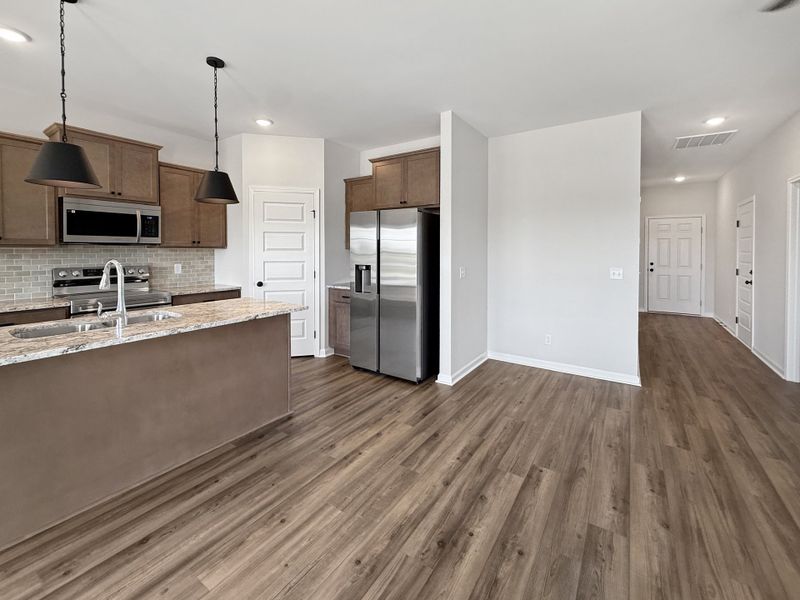 Furnished interior view inside a new home in The Village at Sassafras, Allenhurst (Image 10). Furnished interior view inside a new home in The Village at Sassafras, Allenhurst (Image 10).