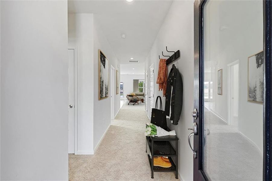 Furnished interior view inside a new home in Salacoa, Calhoun (Image 9).