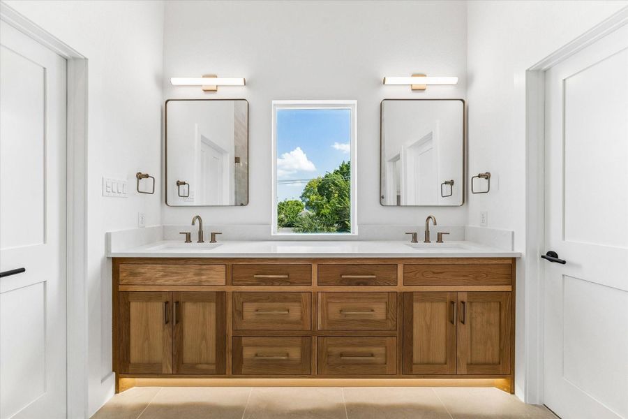 Furnished interior view inside a new home in , Houston (Image 6).