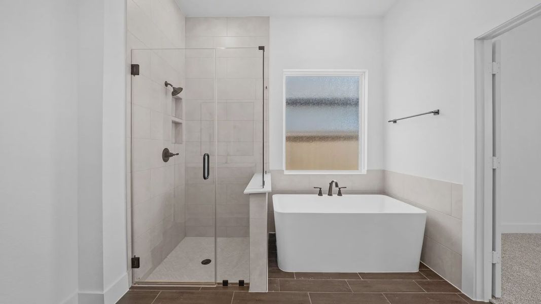 Furnished interior view inside a new home in Attwater 55s, Waller (Image 13).