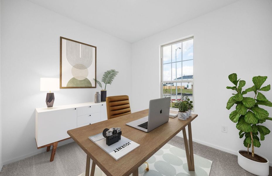 Furnished interior view inside a new home in Crosby Farms, Crosby (Image 12).