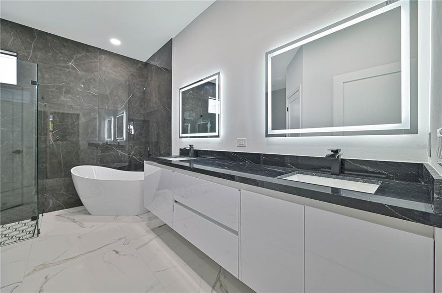 Furnished interior view inside a new home in , Cape Coral (Image 10). Furnished interior view inside a new home in , Cape Coral (Image 10).