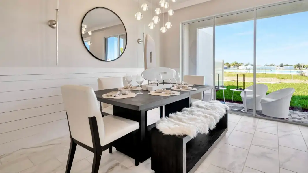 Furnished interior view inside a new home in Lagoon Residences at Epperson, Wesley Chapel (Image 9). Furnished interior view inside a new home in Lagoon Residences at Epperson, Wesley Chapel (Image 9).
