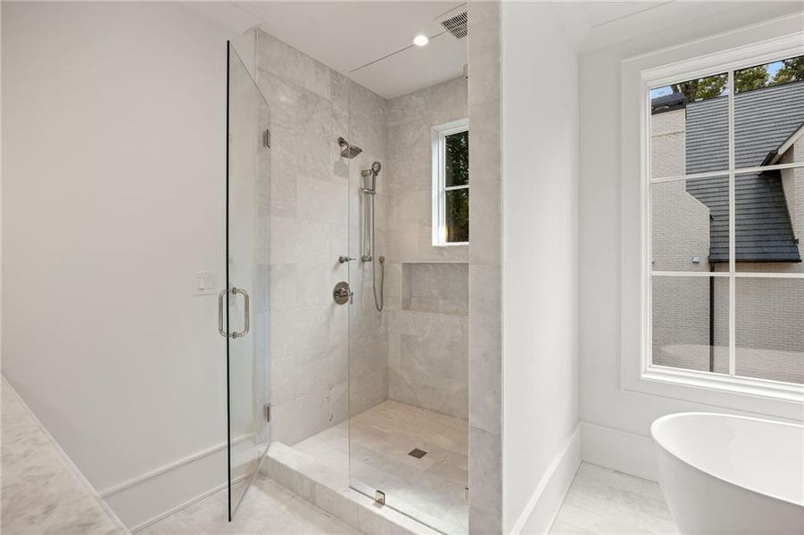 Furnished interior view inside a new home in , Atlanta (Image 5).