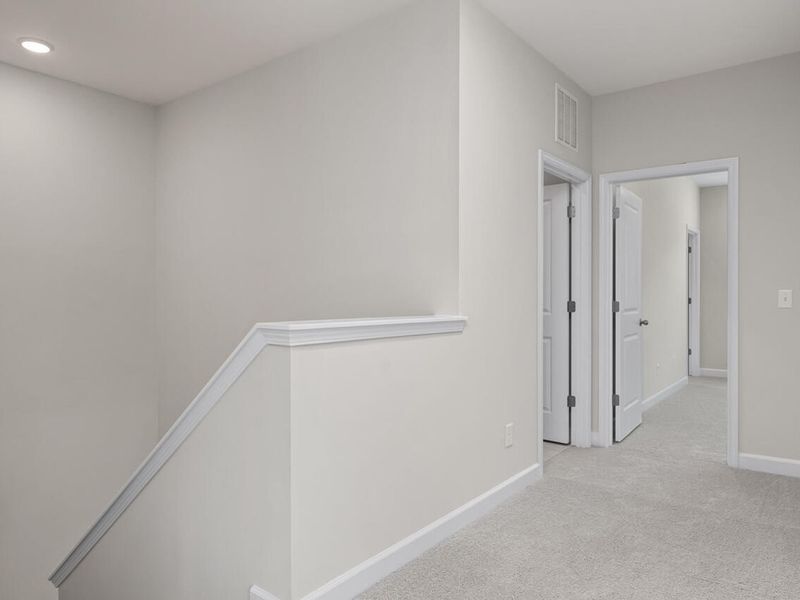 Spacious, unfurnished interior of a new home in Sage on North Main, Wake Forest (Image 26). Spacious, unfurnished interior of a new home in Sage on North Main, Wake Forest (Image 26).