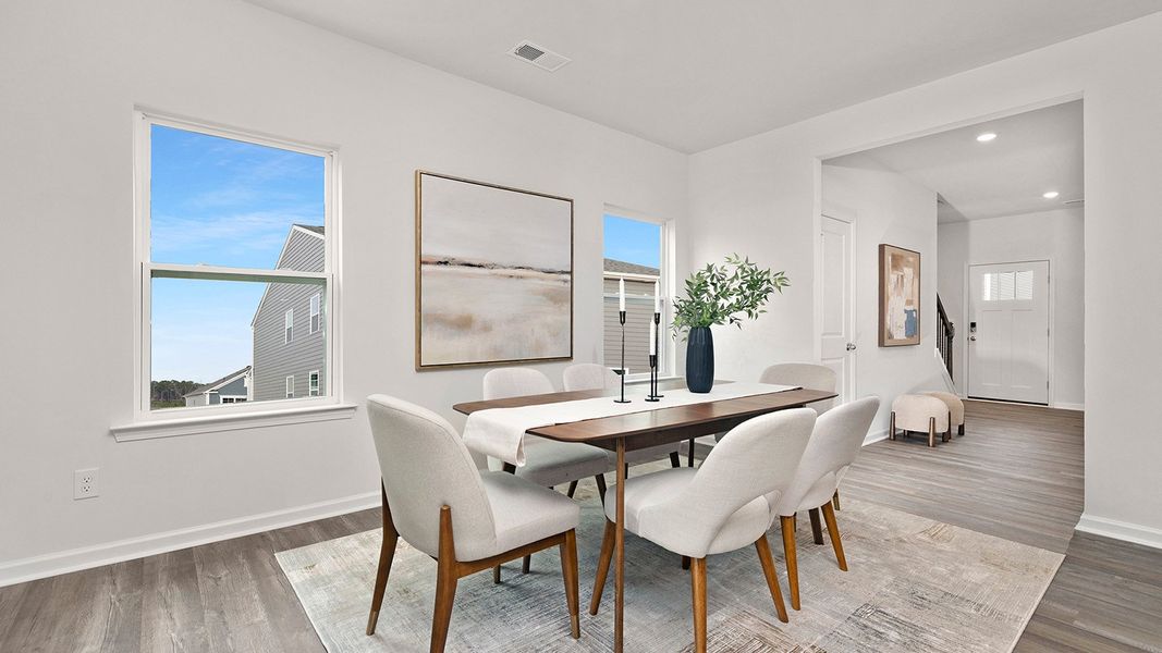 Representative furnished interior of a home built from the Plan by D.R. Horton in Valley View, Waynesville (Image 8). Representative furnished interior of a home built from the Plan by D.R. Horton in Valley View, Waynesville (Image 8).