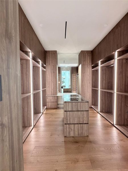 Master closet