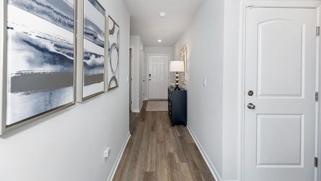 Furnished interior view inside a new home in Bailey Park, Fayetteville (Image 28).