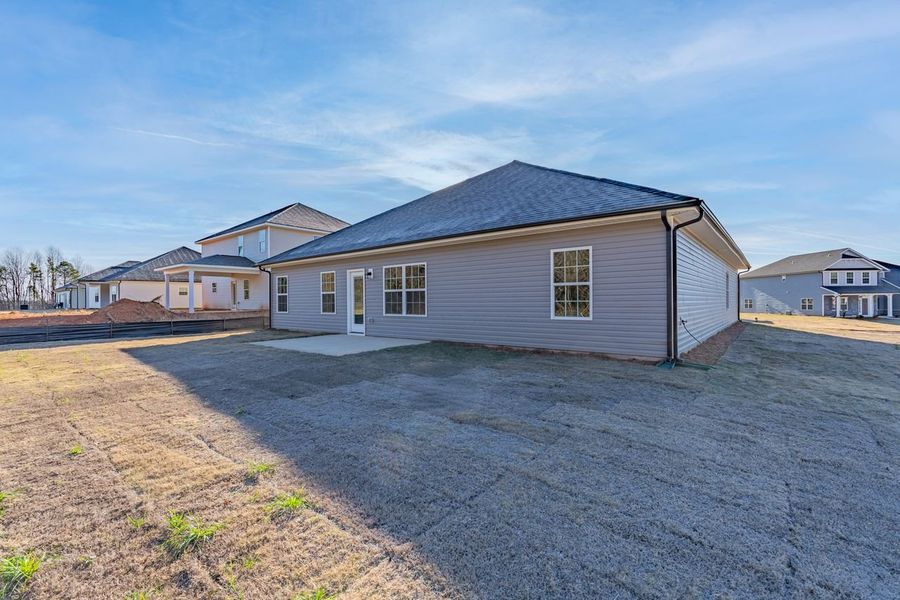 Exterior details and patio area of a home in Kerns Ridge, Salisbury (Image 4).