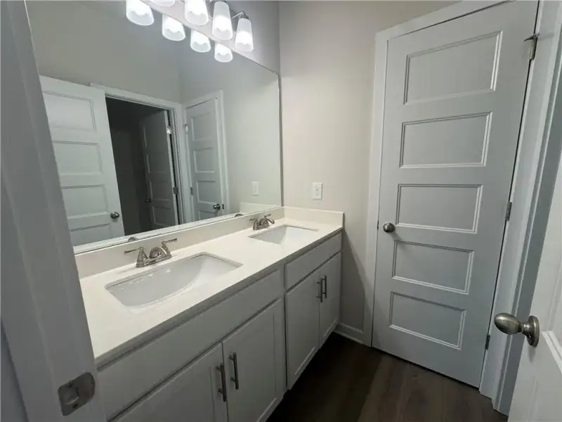 Furnished interior view inside a new home in Rosewood Lake Estates, Hoschton (Image 7).