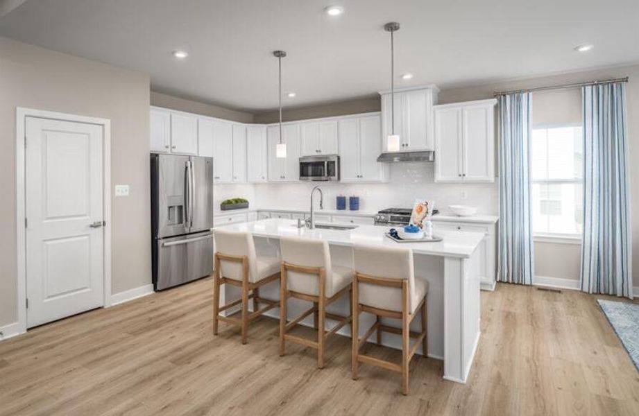Furnished interior view inside a new home in Pine Ridge Estates, Ridgeville (Image 5).