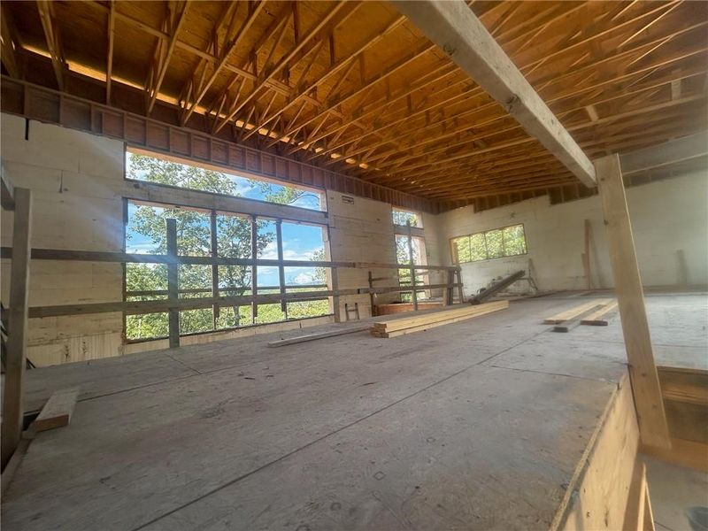 In-progress construction of a new home in , Ellijay, GA (Image 8).