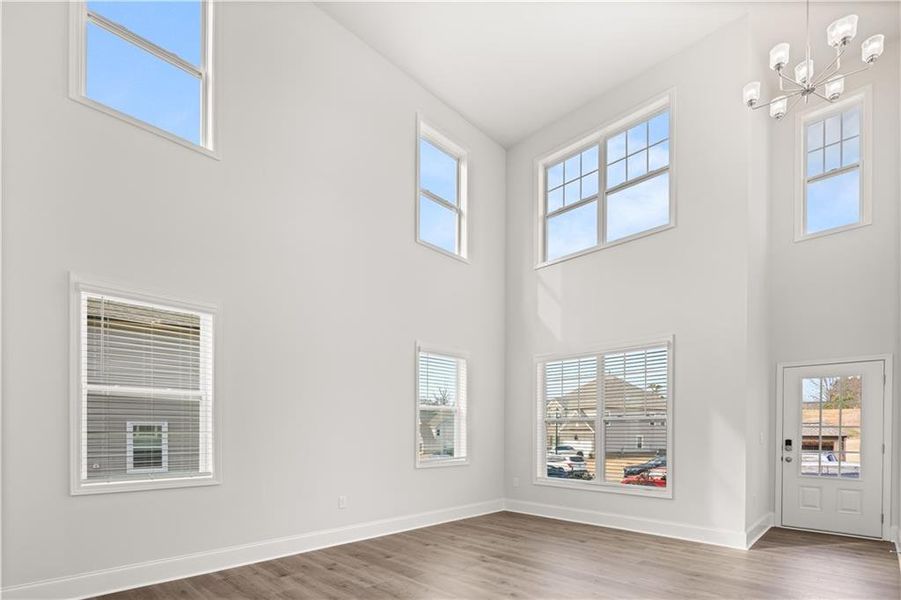 Spacious, unfurnished interior of a new home in Holland Estates, Powder Springs (Image 25). Spacious, unfurnished interior of a new home in Holland Estates, Powder Springs (Image 25).