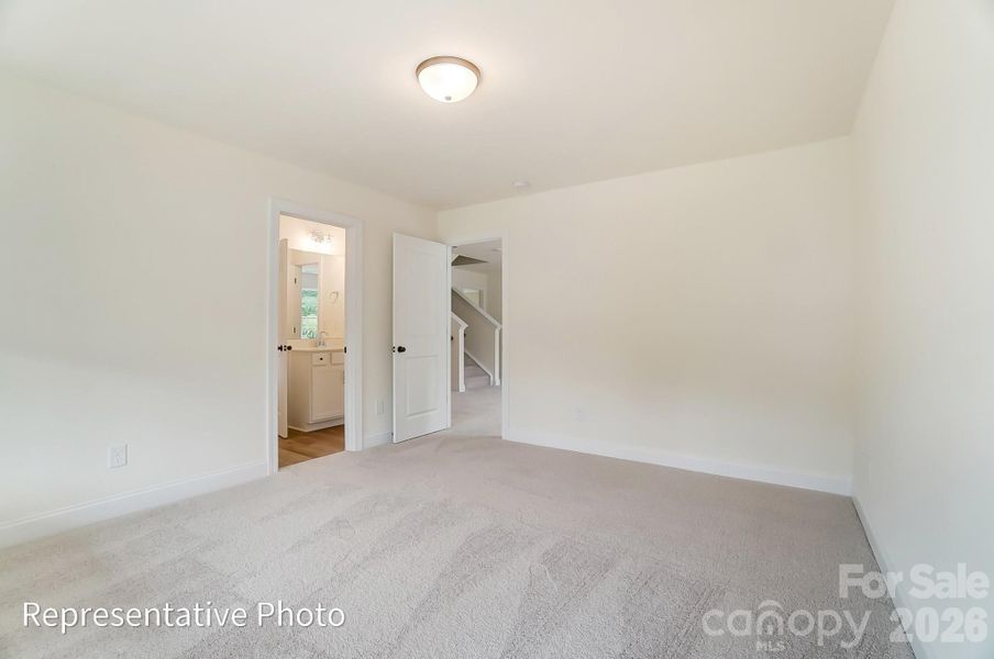 Spacious, unfurnished interior of a new home in Enclave at Riverdale, Huntersville (Image 26).
