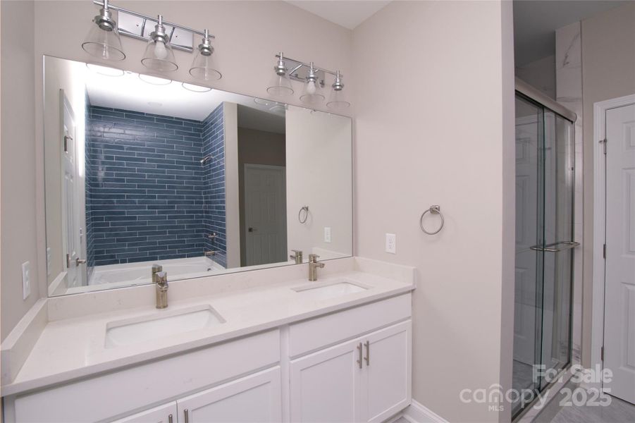 Furnished interior view inside a new home in , Matthews (Image 6).