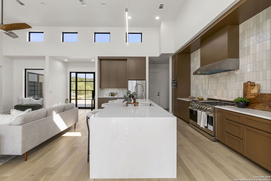 Furnished interior view inside a new home in , San Antonio (Image 30). Furnished interior view inside a new home in , San Antonio (Image 30).