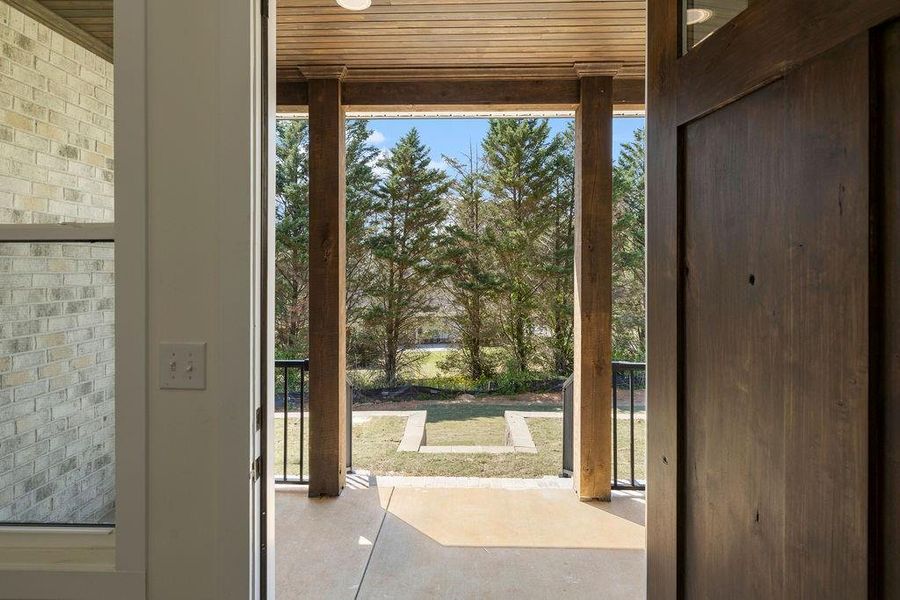 Exterior details and patio area of a home in , Rome (Image 18).
