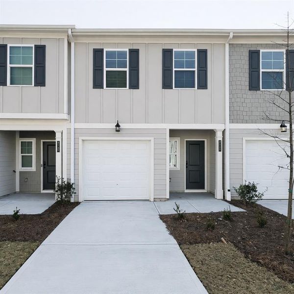 Exterior details and patio area of a home in , Atlanta (Image 3).