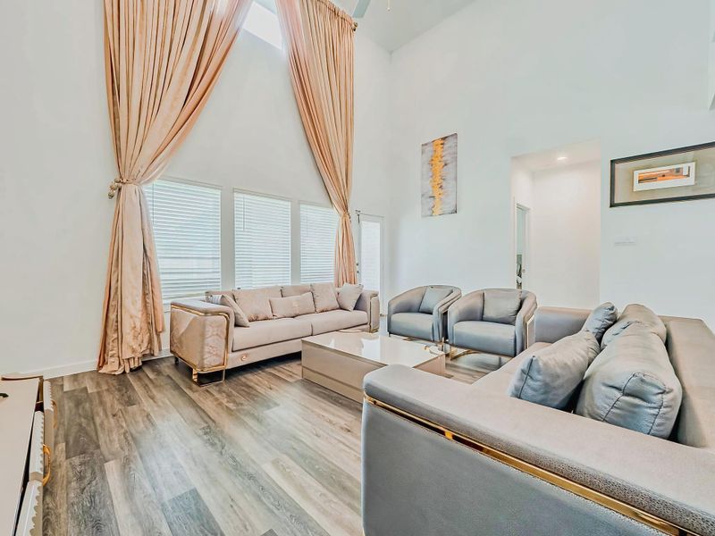 Furnished interior view inside a new home in , Katy (Image 4).