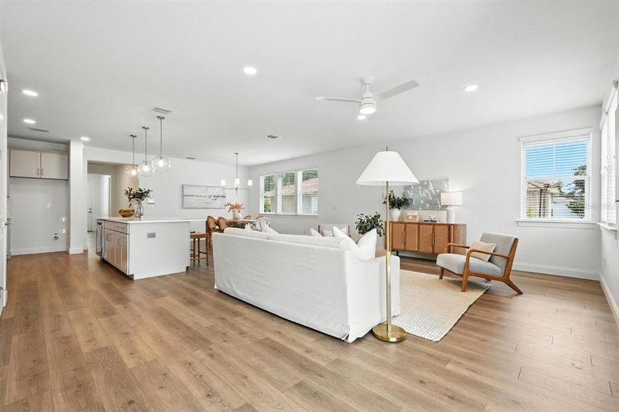 Furnished interior view inside a new home in Palm Coast Homes, Palm Coast (Image 12).
