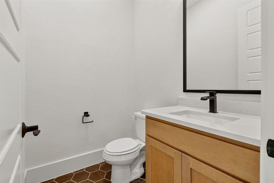 Furnished interior view inside a new home in The Grove, Fort Worth (Image 25).