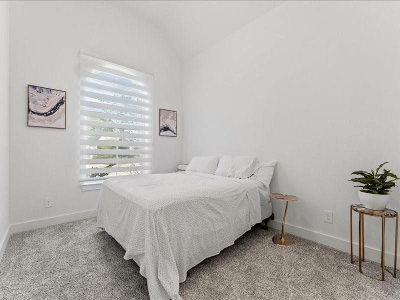 One of the bedrooms with Level A carpet One of the bedrooms with Level A carpet