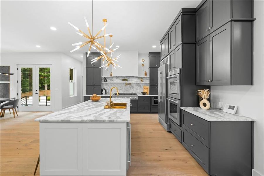 Furnished interior view inside a new home in , Atlanta (Image 81). Furnished interior view inside a new home in , Atlanta (Image 81).