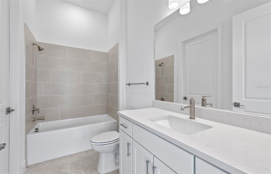 Furnished interior view inside a new home in Lakespur Wellen Park, Venice (Image 10).