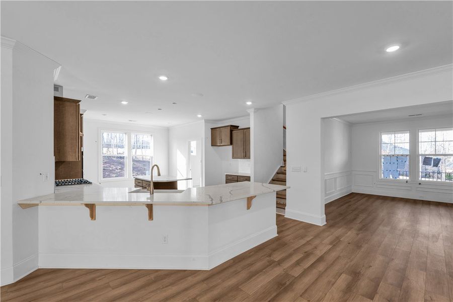 Furnished interior view inside a new home in Cross Creek Golf Club, Seneca (Image 4).