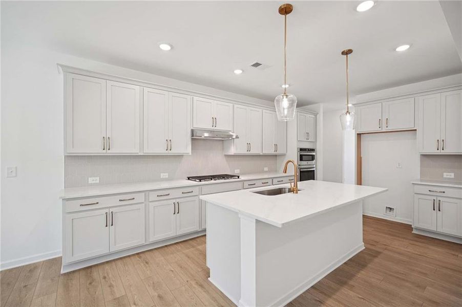 Furnished interior view inside a new home in Arbors at Richland Creek, Buford (Image 5).