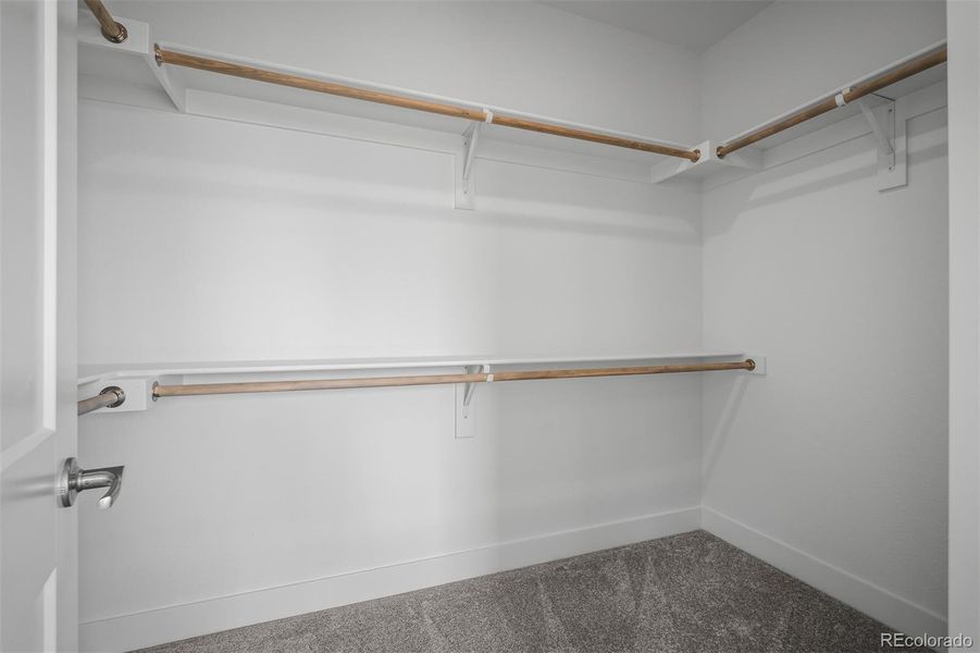 Spacious, unfurnished interior of a new home in Trailside at Cottonwood Creek, Colorado Springs (Image 20). Spacious, unfurnished interior of a new home in Trailside at Cottonwood Creek, Colorado Springs (Image 20).