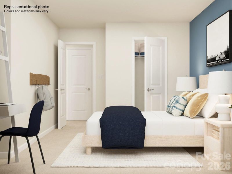 Furnished interior view inside a new home in Cannon Village, York (Image 11).