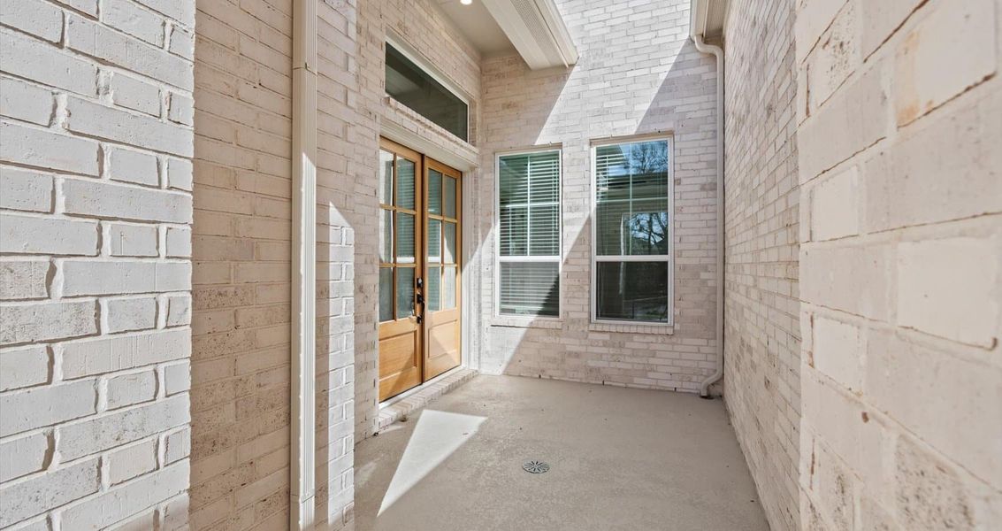 Exterior details and patio area of a home in 6 Creeks, Kyle (Image 3). Exterior details and patio area of a home in 6 Creeks, Kyle (Image 3).