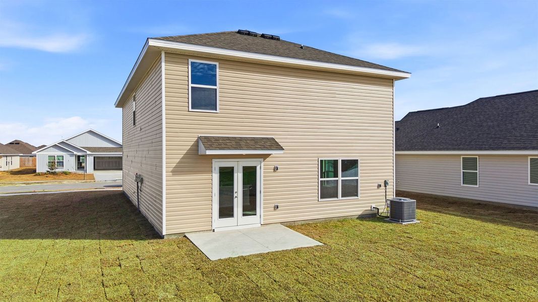 Exterior details and patio area of a home in Park Place, Panama City (Image 18). Exterior details and patio area of a home in Park Place, Panama City (Image 18).