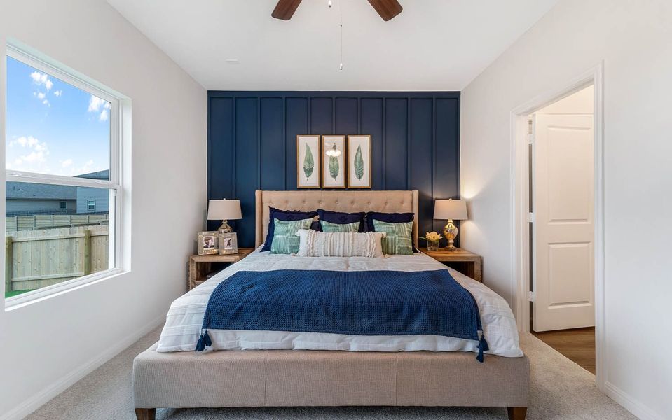 Furnished interior view inside a new home in Cool Water, Jarrell (Image 17).