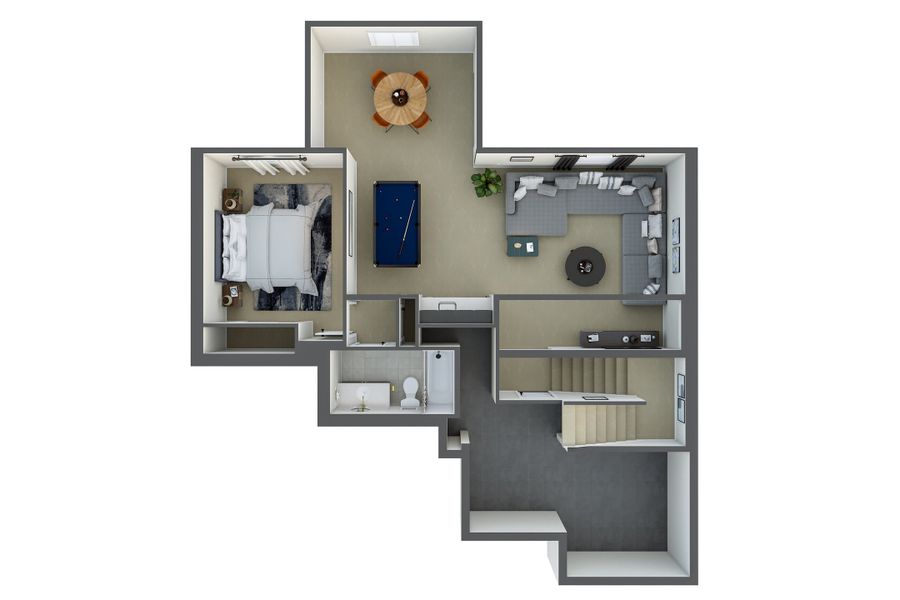 2D floor plan layout for the 4032 by Tri Pointe Homes in Reunion, Commerce City, CO (Image 4). 2D floor plan layout for the 4032 by Tri Pointe Homes in Reunion, Commerce City, CO (Image 4).